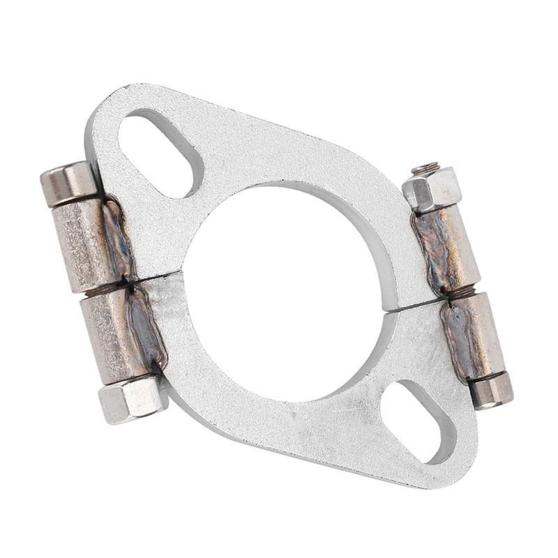2inch Flat Oval Split Repair Exhaust Flange Replacement Accessory