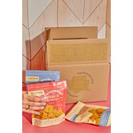 Unbothered Foods Sourdough Crackers - Gut-Friendly & Easy to Digest, Non-GMO, No Added Sugar, Nut-Free, Perfect for Cheese & Snacks, 100% Naturally Fermented - 3 Flavor Variety Pack