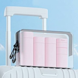 Travel Packing Cosmetics Refill Pouch Set / 여행용 짐싸기 화장품 소분 리필 파우치 세트