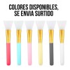 Brocha De Silicona Aplicador Mascarillas Cremas Facial Full