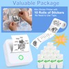 Vicbear Mini Sticker Printer, Sticker Maker Machine Printer with 10