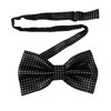 szzqdzsw Men Pre-Tied Polka Dots Bow Tie Pocket Square Wedding
