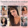 Wide Women's Head Bands Leopard Print Large Hair Band Boho