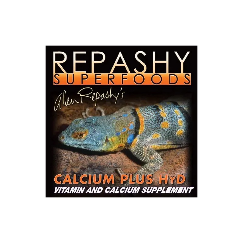 Suplemento de Calcio y Vitaminas Repashy para Reptiles y Anfibios