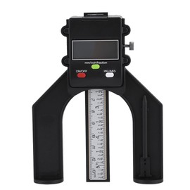 0-80mm Digital Height Gauge Woodworking Depth Gauge with Digit Display and Self Standing Magnetic Feet for Router Table