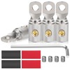 Linkstyle 4PCS 0 Gauge Wire Splice Connectors, 0 Gauge Battery