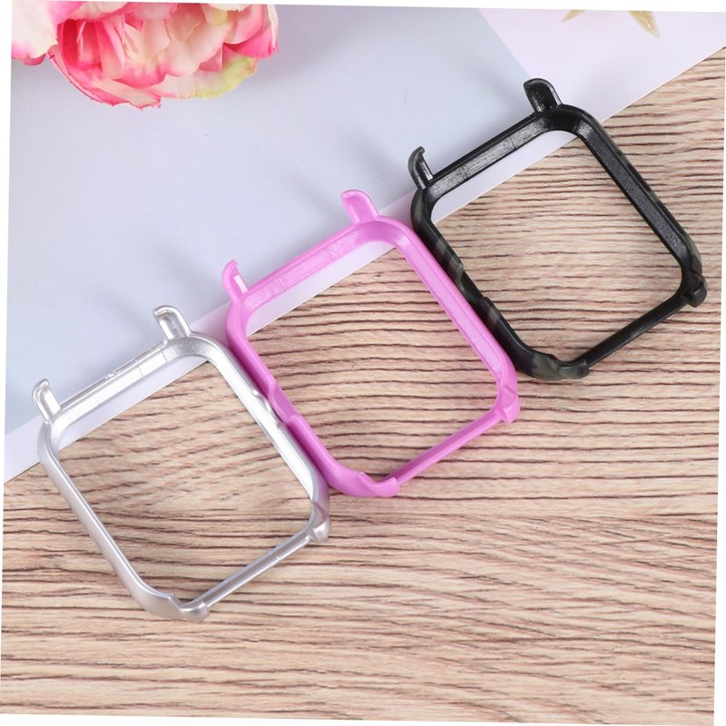 WOONEKY Pcs Protective Watch Cover TPU Case for Smart Watch