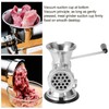 Manual Meat Grinder, Hand Crank Mincer, Multifunctional Meat Mincing Machine