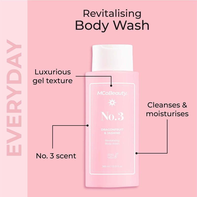 MCoBeauty Everyday Body Wash Cream-Gel 385ml - No.3 Dragonfruit &