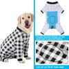 Dog Recovery Suit Full-Zipper After Post-Surgery Large Medium Dogs, Dog