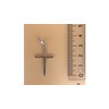 TClaudia, Cruz de Plata 925 Gruesa, collares para mujer y