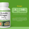 Natural Factors Chewable Ginger 500Mg, 90 CT