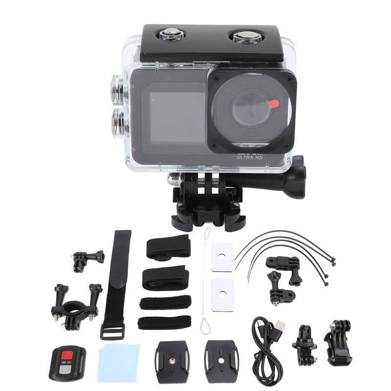 5K30FPS WiFi Action Camera 50MP Underwater Camera 170 Degree Wide