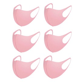 [VEVE&MIKI] マスク UVカット 3Dフィット 6枚入 スポーツマスク 息苦しくない 布マスク 紫外線対策 日焼け止め 吸水速乾 蒸れない 夏用 花粉对策 繰り返し使える 耳が痛くない 息苦しくない スポーツマスク個別包装 フリーサイズ