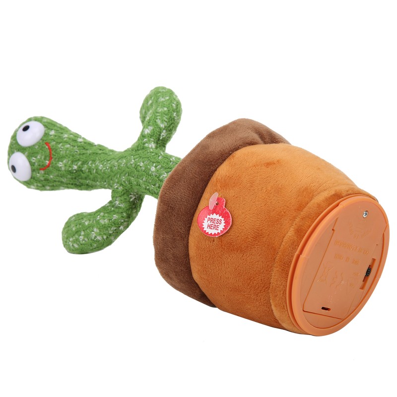 Electronic Cactus Plush Toys Singing Dancing Cactus Educational Children Kids