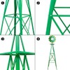 VINGLI Upgrade 8FT Ornamental Windmill Backyard Garden Decoration Weather Vane,
