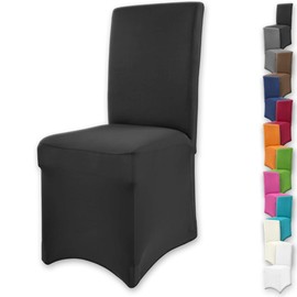 Gräfenstayn® Stretch Chair Covers Henry Round and Square Chair Backs - Bi-Elastic Fit with Oeko-Tex Seal Standard 100: “Certified Trust.”