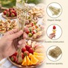 200 PCS Bamboo Skewers,12cm Cocktail Sticks for Food