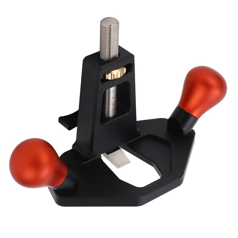 Woodworking Router Plane Hand Router Trimming Plane Anodic Oxidation Treatment