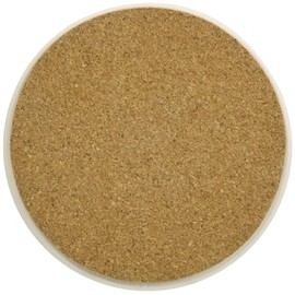 Sunart Funny Tableware, STRONGEST MASK MAN Absorbent Coaster, Never Give Up, Yellow, SAN3610-2, 3.5 inches (9 cm)