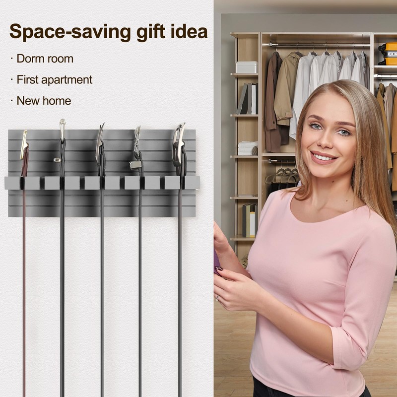 UGZOO Belt Organizer for Closet, Belt Hanger Wall Mounts to