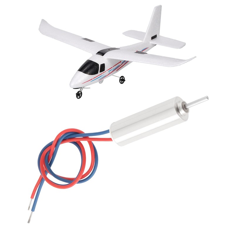 ECSiNG 4pcs DC 3V Coreless Micro Motor for Aircraft Model