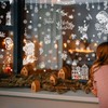 GeeRic Christmas Window Clings, Double Sided Christmas Window Clings Christmas