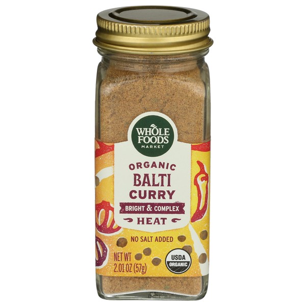 Whole Foods Market, Organic Balti Curry Seasoning, 2.01 Ounce