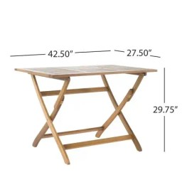 POSITANO 43.5'' FOLDABLE TABLE