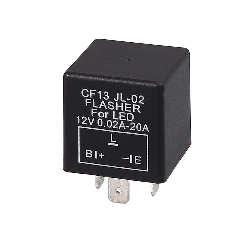 3 Pins Flasher Relay LED Light Indicator Relay Flasher Relay