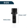 TUCKBOLD M14x1.5mm Ball Seat Wheel Lug Bolt for Volkswagen 19mm
