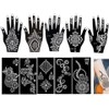 Tonya 10 Sheets Tattoo Template for Body and Hand Painting
