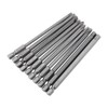 10pcs 1/4 Inch Hex Shank Long Magnetic BST Screwdriver Bits