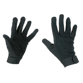 Covalliero Cotton Jersey Riding Gloves Size XL Black