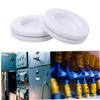 Healeved 4pcs Firewall Kit Rubber Grommet for Wire Flexible Synthetic