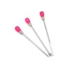 wumio Nail Spatula, Set of 3, Spoon, Spatula, Needle, Nail