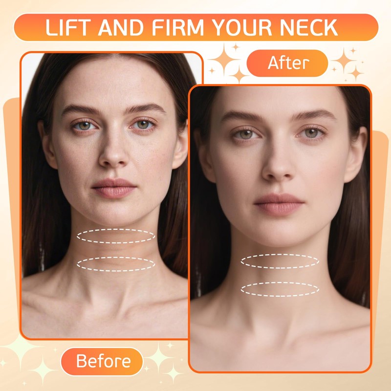 Invisible Elastic Neck Lift Tape for Double Chin & Neck