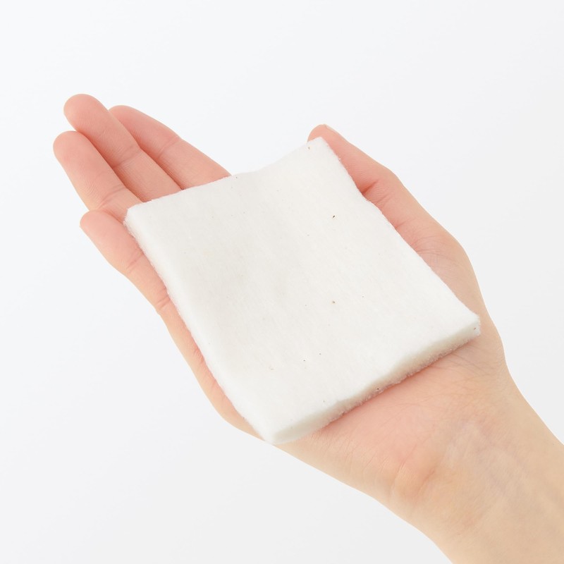 MUJI 84923555 Generated Cut Cotton, Large Type, 88 Pieces, Approximately