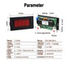 Digital Panel Meter, 0-±1999 Red LED Display Ampere Panel, ±0.5%