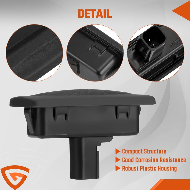 ISINMOTOR Tailgate Boot Release Button, Trunk Lid Lock Handle Button,