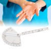 Orthopedic Protractor, Accurate Scale, Orthopedic Ruler, Transparent Accurate Plastic 120