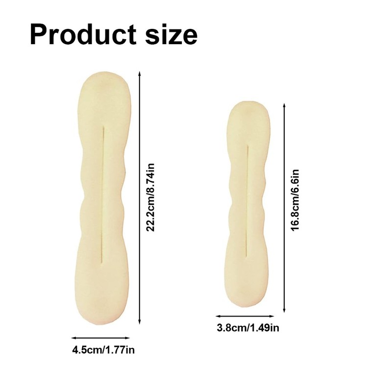 XPEX Pack of 4 Magic Hair Buns, Bun Maker, Bun