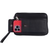 Oakridge Leather Mens Wrist or Waist Bag Organiser Travel -