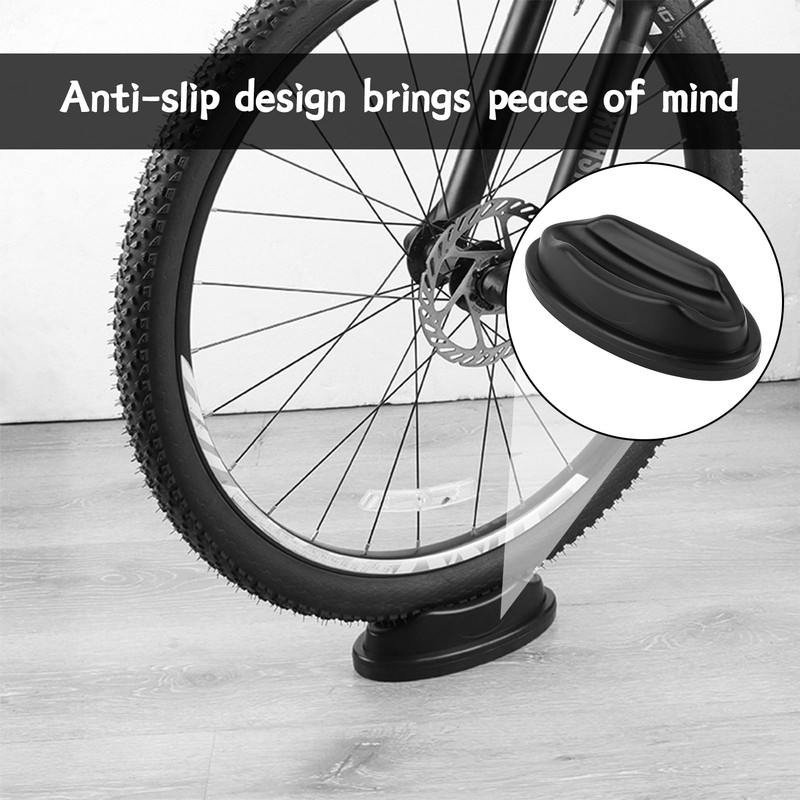 Front Wheel Support Roller Trainer, Bicycle Front Wheel Riser Block,