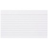 Q-Connect Record Card 127x76mm Ruled Feint White (100 Pack)