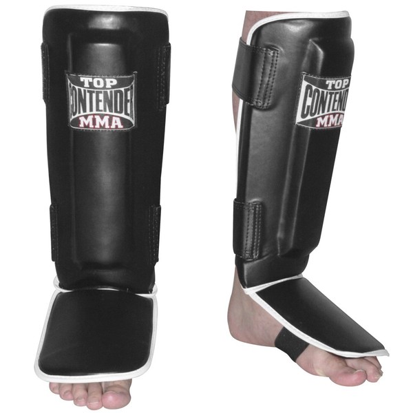 Contender Fight Sports Pro-Style Grappling MMA Shin Guards, Large