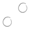 DENI 2 x Nose Rings Thin and Smooth Clicker Clasp