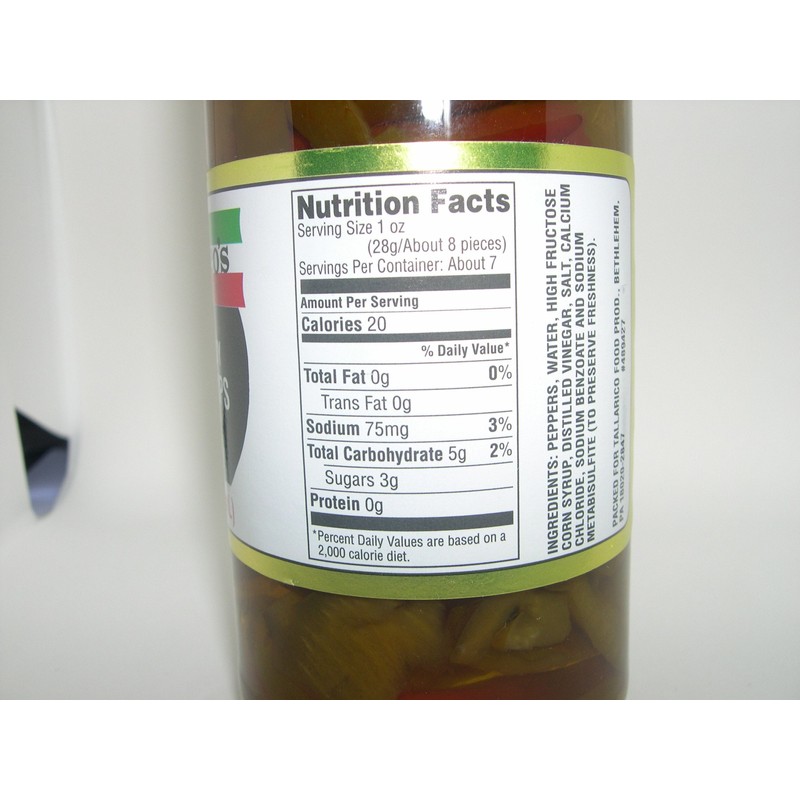 Tallaricos Sweet and Sassy Pepper Strips, 12 Fl Oz