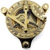 Solid Brass Sundial Compass Antique Nautical Vintage Fully Hand Made