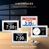 CAZOKASI 8inch Extra Large Impaired Vision Digital Alarm Clock with